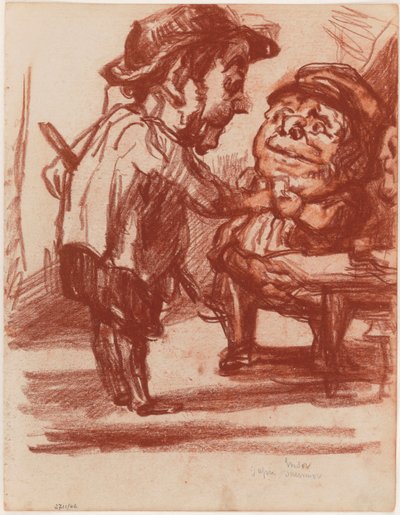 After Daumier: The Jolly Hunters by James Ensor