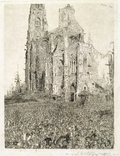 The Cathedral by James Ensor