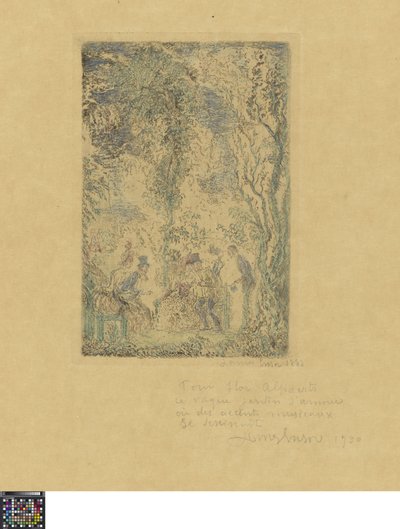 The Garden of Love by James Ensor