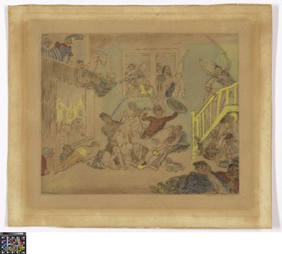 Battle of the Lice Heads Longing and Baked by James Ensor