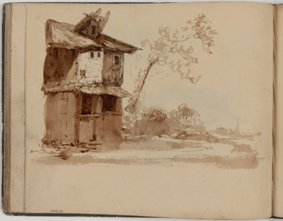 House with Trees by James Ensor