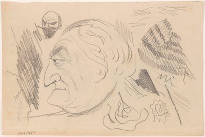 Man in Profile by James Ensor