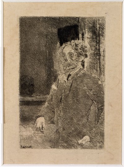 My Portrait with Skull by James Ensor
