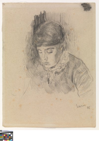Mitche Ensor, Sister of the Artist by James Ensor