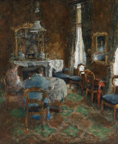 The Bourgeois Salon by James Ensor
