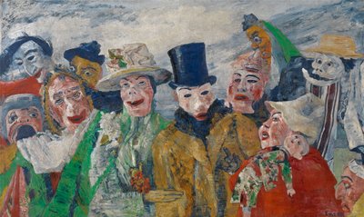 The Intrigue by James Ensor