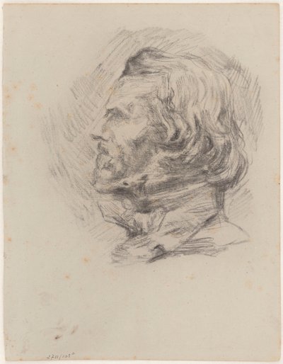 The Painter Eugène Delacroix by James Ensor
