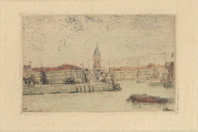 View of Ostend in the East by James Ensor