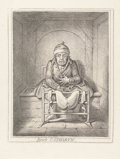 Brisk Cathartic by James Gillray