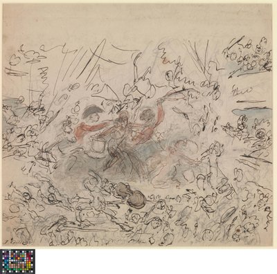 The Theatre of the World: The Napoleonic Wars (recto). List of Subjects 