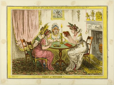 Tales of Wonder! by James Gillray