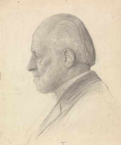 Portrait of an Elderly Gentleman and Portrait of an Elderly Woman by James Havard Thomas