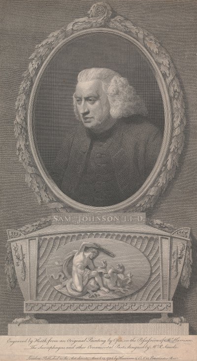Samuel Johnson by James Heath
