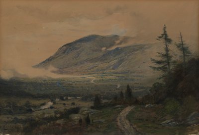 Mountain and Valley by James Henry Moser