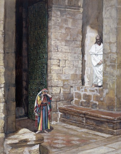 And Jesus Was Left Alone and there was a Woman in the Midst, illustration for The Life of Christ, c.1886-94 by James Jacques Joseph Tissot