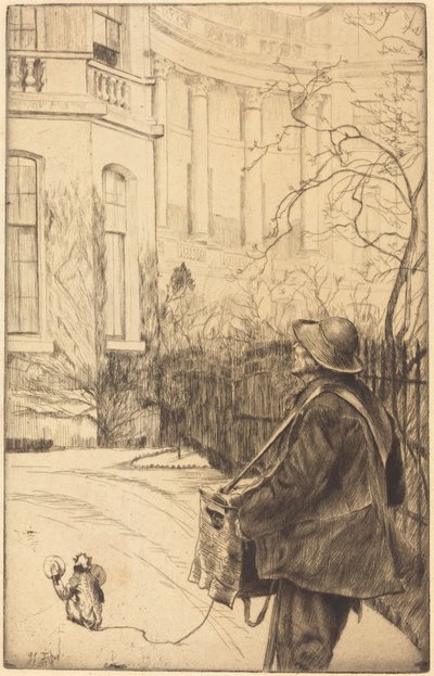 The Organ Grinder by James Jacques Joseph Tissot