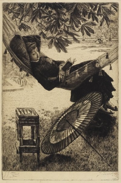 The Hammock by James Jacques Joseph Tissot