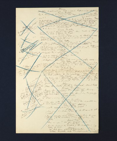 Autograph manuscript of the 