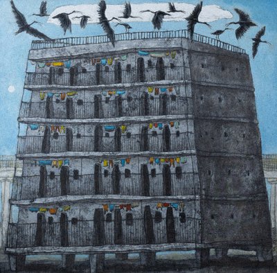 Urban Tower Birds by James Kamande
