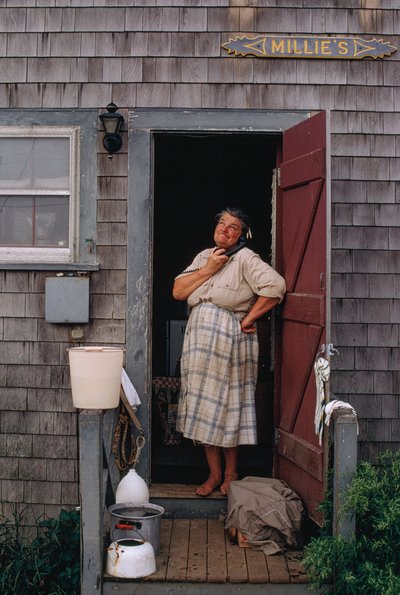 This islander, Mildred Jewett, is an honorary Coast Guard for her work in World War II by James L Stanfield