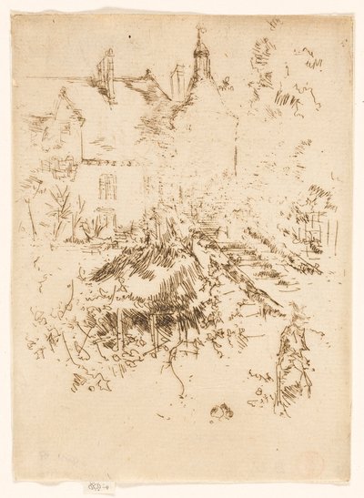 Château Touraine by James McNeill Whistler