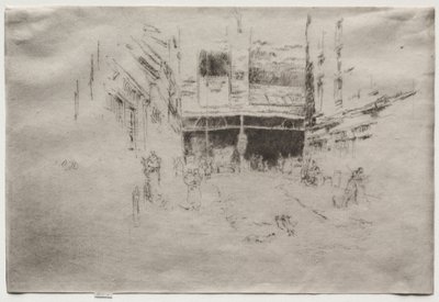 Clothes Exchange, No. 1 by James McNeill Whistler