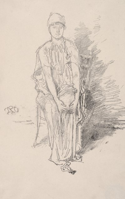 Figure Study by James McNeill Whistler