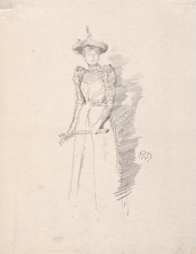 Suede Gloves by James McNeill Whistler