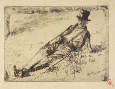 Greenwich Pensioner by James McNeill Whistler
