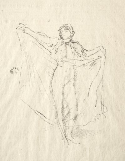 The Dancer - A Study of the Nude by James McNeill Whistler