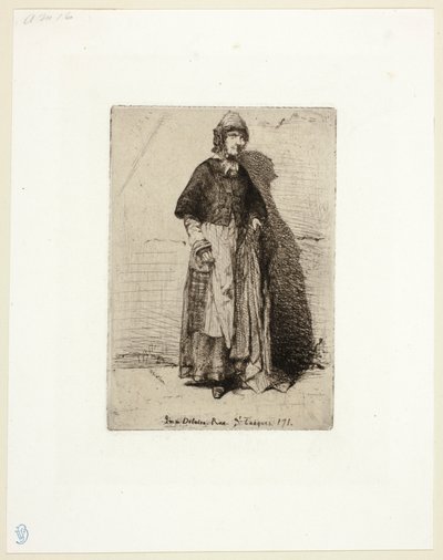 La Mère Gérard by James McNeill Whistler