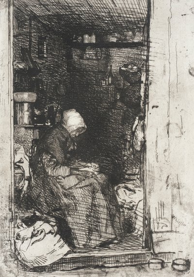 The Old Woman in Rags by James McNeill Whistler