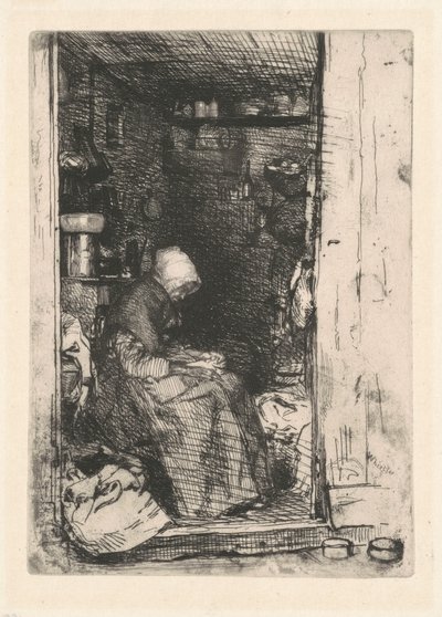 The Old Rag Woman by James McNeill Whistler