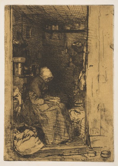 The Old Woman with Rags by James McNeill Whistler