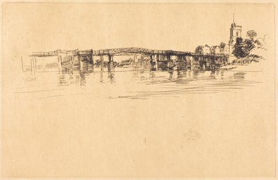 Little Putney No. 1 by James McNeill Whistler