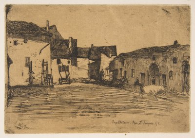 Liverdun by James McNeill Whistler