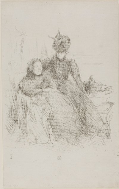 Mother and Daughter by James McNeill Whistler