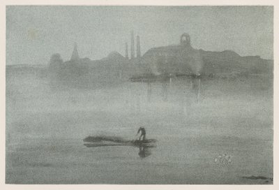 Nocturne: The River at Battersea by James McNeill Whistler
