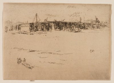Old Battersea Bridge, No. 2 by James Abbott McNeill Whistler