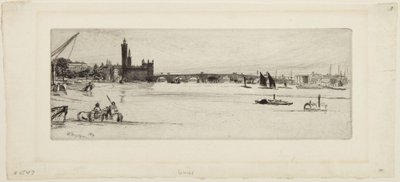 Old Westminster Bridge by James McNeill Whistler