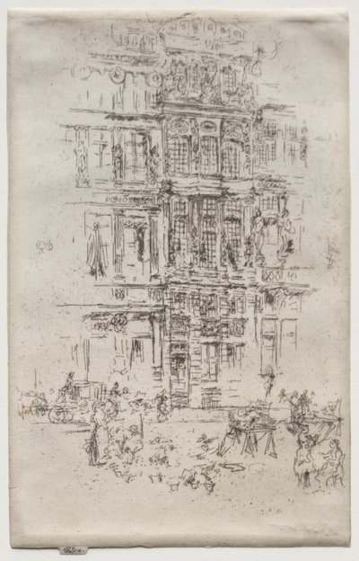 Palaces, Brussels by James McNeill Whistler