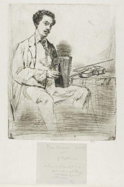 Ross Winans by James Abbott McNeill Whistler