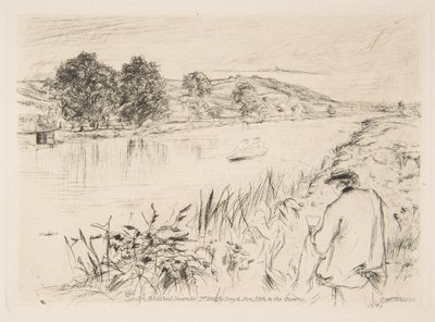 Sketching, No. 1 by James McNeill Whistler