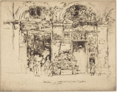 Sunflowers, Rue des Beaux-Arts by James McNeill Whistler