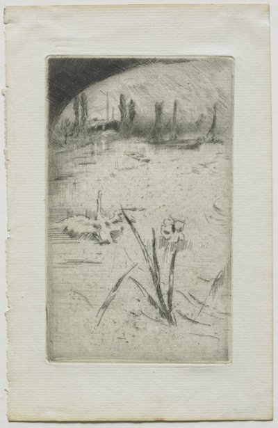 Swan and Iris by James McNeill Whistler