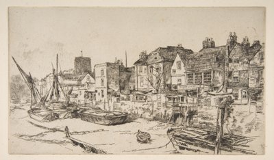 The "Adam and Eve," Old Chelsea by James McNeill Whistler