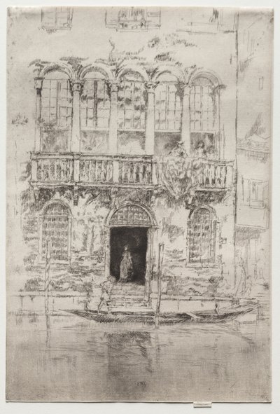 The Balcony by James McNeill Whistler
