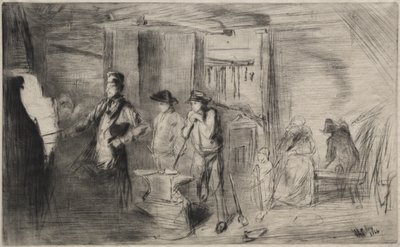 The Forge by James McNeill Whistler