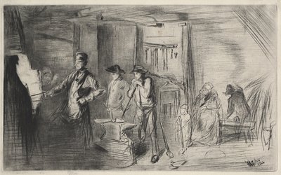 The Forge by James McNeill Whistler