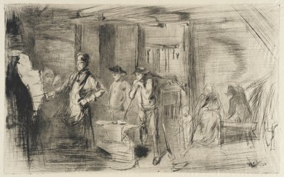 The Forge by James McNeill Whistler